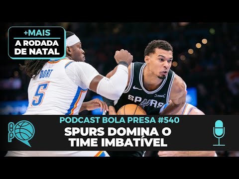 Spurs vence OKC três vezes seguidas! Quem é o melhor time da NBA? [Podcast #540]
