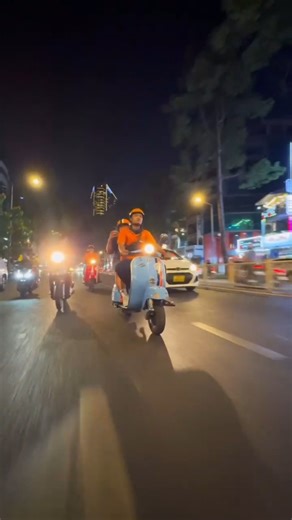 🎥 Our talented friends Vince Vasquez, Josh Salty and Franco Finn have captured the electrifying energy and excitement of our Saigon After Dark tour like never before! Join us on an unforgettable journey through the vibrant nightlife of Saigon. 🌃✨ #SaigonAfterDark #VespaAdventures | Vespa Adventures