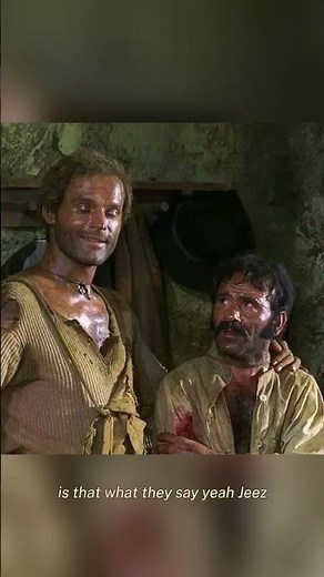 Is this the most badass no-look shot in Western history? 🎯They Call Me Trinity (1970) #westernmovies