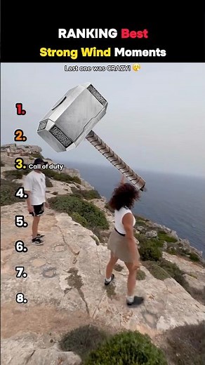 Ranking Best Strong Wind Moments😮‍💨😮‍💨