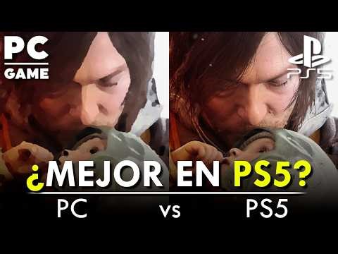 ⚫[4K] Un PORT con los TIPICOS PROBLEMAS | Death Stranding 2 en PC vs PS5 [FPS+Resolucion]