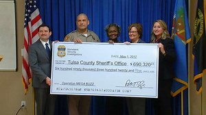 Money Seized From Drug Bust Helping Tulsa County Sheriff’s Office