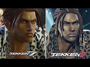 Eddy Gordo in Tekken 7 vs Tekken 8 Comparison
