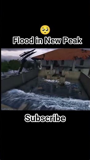 Flood In New Peak😭#freefireshorts #garenafreefire #floods