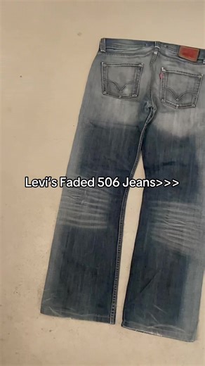 Discover Levi's Faded 506 Jeans: Vintage Style Unleashed