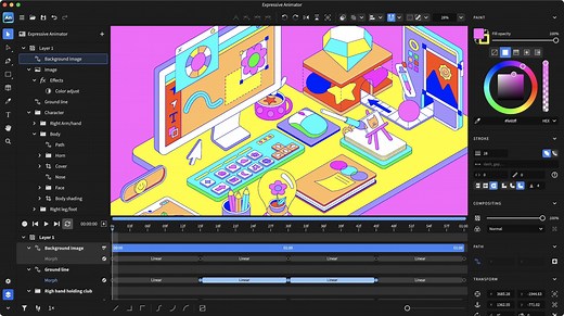 Expressive Animator - SVG animation software