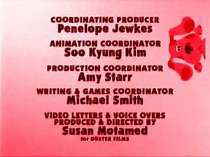 Blue's Clues Lost Episode End Credits (Adventures in Art Variant)