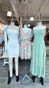 So many pretty spring dresses in the store right now! 🌷Grab your bestie and come shop with us! 💕 #springdresses #springstyle | Brooklynns