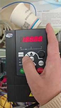 HMI copies parameters from one frequency inverter to another. #hmi #vfd#industry #automation