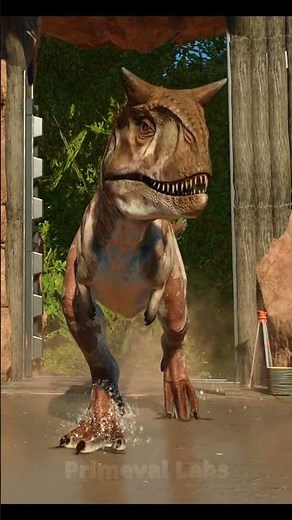 Therizinosaurus vs Carnotaurus | Jurassic World Evolution 3