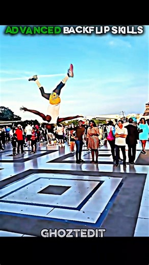 Advanced Backflip Skills #shorts