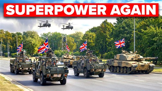 UK’s massive military comeback… stronger than ever