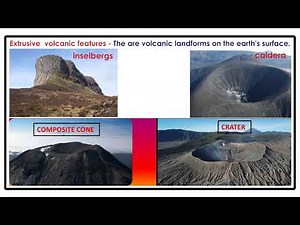Describing the formation of volcanic mountains.