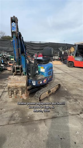 Online Power Equipment Auction in Elgin, IL