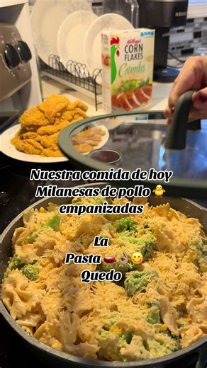 Milanesas de Pollo y Pasta Alfredo: Recetas Deliciosas