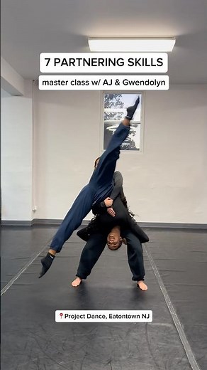 7 partnering skills to add to your contemporary dance routine 🔥 #dancer #acrobatics #choreography