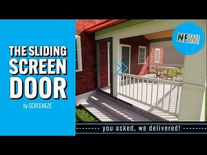 The Sliding Screen Door by SCREENEZE