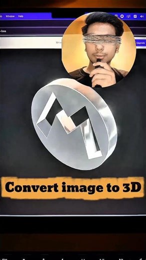 ⚡ Instant 3D Model From Any Photo! #shorts #viral