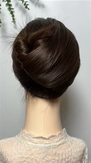 Simple and beautiful hairstyle Real hair braiding tutorialb #hair #hairstyle #shortsfeed