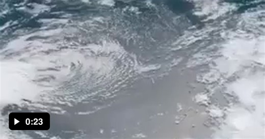 The biggest volcanic eruption ever seen from space, captured by two different satellites - Video