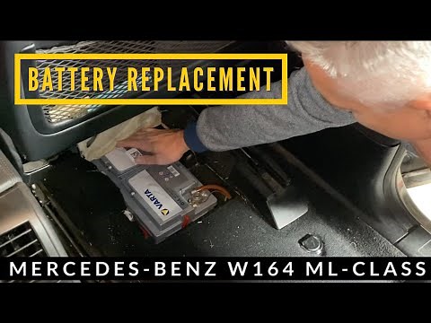 How to Replace Mercedes ML350 W164 Battery - The Complete Guide