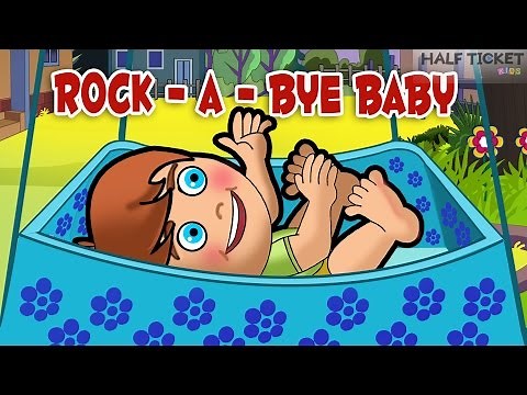 Rock a Bye Baby | Lullaby Song for kids | Nursery Rhymes Songs With Lyrics