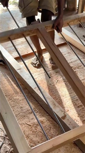 Building a Wooden Window Frame from Start to Finish | #shorts