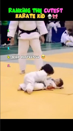 Hilarious Karate Kid Moments 🍼💖#shorts
