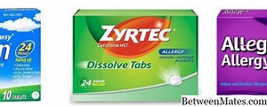 Zyrtec y Claritin - DROGAS 2025