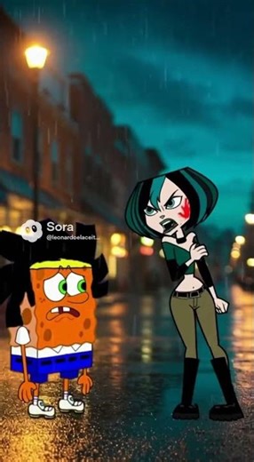 Gwen le da una Cachetada a @TDandBreadwinnersYesXYZNo Ardete