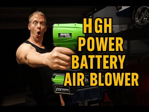Can This Leaf Blower Dry a Car Fast?