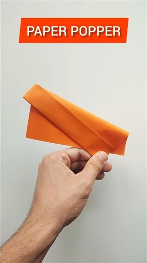 Easy Paper Popper Tutorial | How to Make a Loud Paper Popper