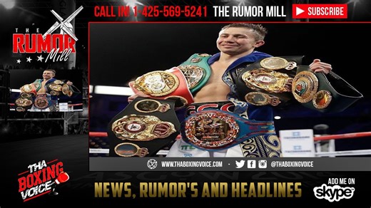 🔥Golovkin says Charlo, Jacobs, Derevyanchenko are options over Canelo⁉️