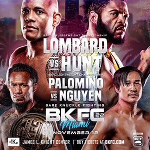 952 reactions · 323 shares | Download the BKTV App to watch Hector Lombard vs. Lorenzo Hunt in the main event at BKFC 22 plus... Luis Palomino vs. Dat Nguyen Britain Hart vs. Pearl Gonzalez + 10 additional bouts! | Bare Knuckle Fighting Championship | Facebook