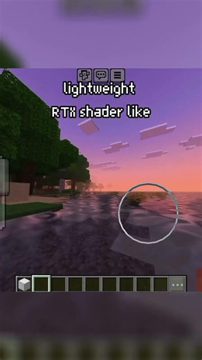 this is probabaly the most lightweight shader that low end devices it has no lag at all