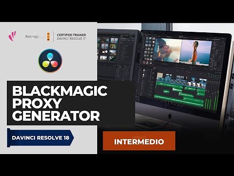 Blackmagic Proxy Generator | Davinci Resolve 18 | ITA