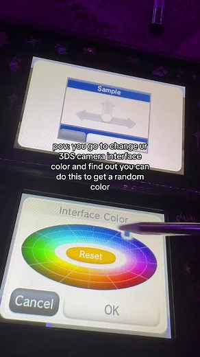3DS Camera Color Customization: Randomize Your Interface