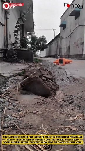 Electronic Pipe Locator Tool for Accurate Underground Leak Detection and Inspection