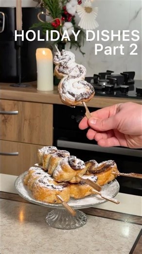 Easy Puff Pastry Nutella Christmas Trees | 20-Minute Holiday Dessert