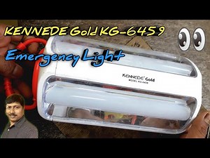 KENNEDE Gold KG 6459 Emergency Light Open & On Off Switch Replacement | KG 6459 Kennede Gold Light