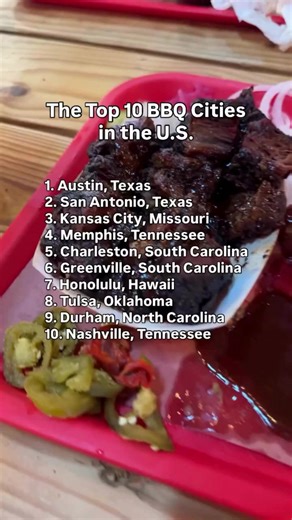 The Top 10 BBQ Cities in the US