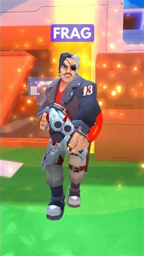 Some Fraggers actually came from SUP, another OhBiBi game! #mobilegames #fragproshooter #dualipa