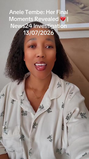 News24 has released a visual investigation piecing together Anele Tembe’s final hours using CCTV footage, incident reports, receipts, and social media activity. The investigation retraces the events leading up to her tragic death in April 2021, a case that continues to raise questions years later. 🕊️ 13/07/2026 #AneleTembe #AKA #SouthAfrica #News24 #TrueCrime