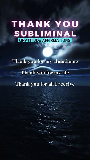 Gratitude is the KEY to ALL Success and Abundance | Subliminal