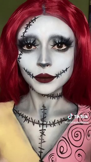 Sally Nightmare Before Christmas Makeup Ideas