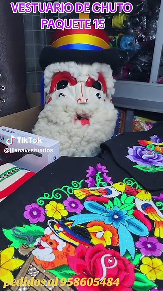 Vestuarios de Chuto: Paquete 15 para Danza Folklórica
