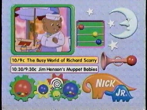 Nick Jr. 1997 Commercial Break Compilation Ft. Face