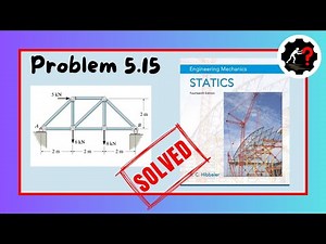 Problem 5.15 | Engineering Mechanics Statics