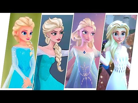 Elsa's Evolution in Games (Frozen)
