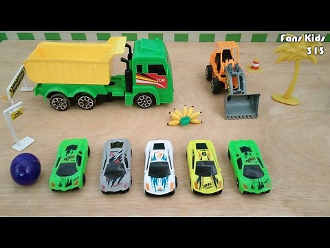 Mainan anak Mobil - mobilan I Toy cars Lamborghini, Loader, Truck